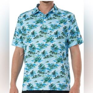 BRISIRA Cooling Golf Polo Shirt Lightweight Loose Fit Moisture Wicking UPF50+